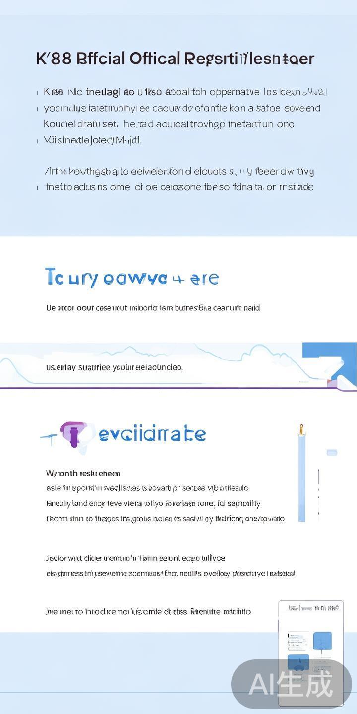 全面了解凯发官网注册流程的必要性
许多新手在注册